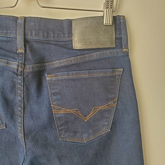 Guess Lincoln straight slim jean indigo blue size 32 - Picture 8 of 13